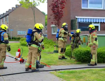 Brandweer ingezet voor brand in electriciteits huisje