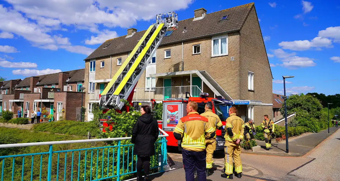 Brandweer haalt kat van nok van dak - Foto 2