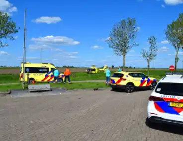 Lifeliner landt voor rendez-vous na reanimatie