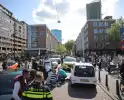 Dame geschept door automobilist