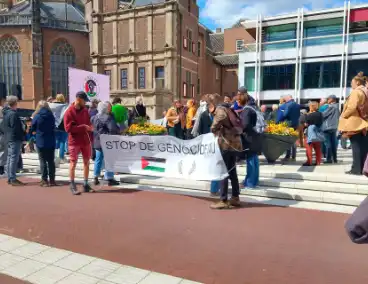 Pro Palestina demonstratie
