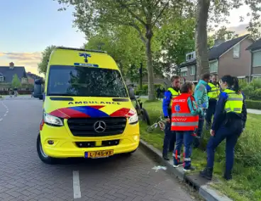 5-jarig kind gewond na val met fiets