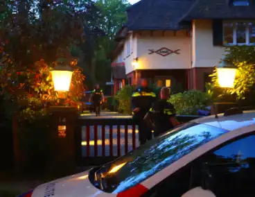Aanhoudingen na overval, politiehelikopter ingezet