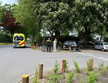 Ongeval met scooterrijder en automobilist