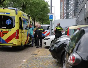Gewonde bij melding steekincident, verdachte aangehouden