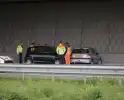 Ongeval tussen meerdere voertuigen op de snelweg