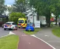 Vrouw gewond na fietsongeval