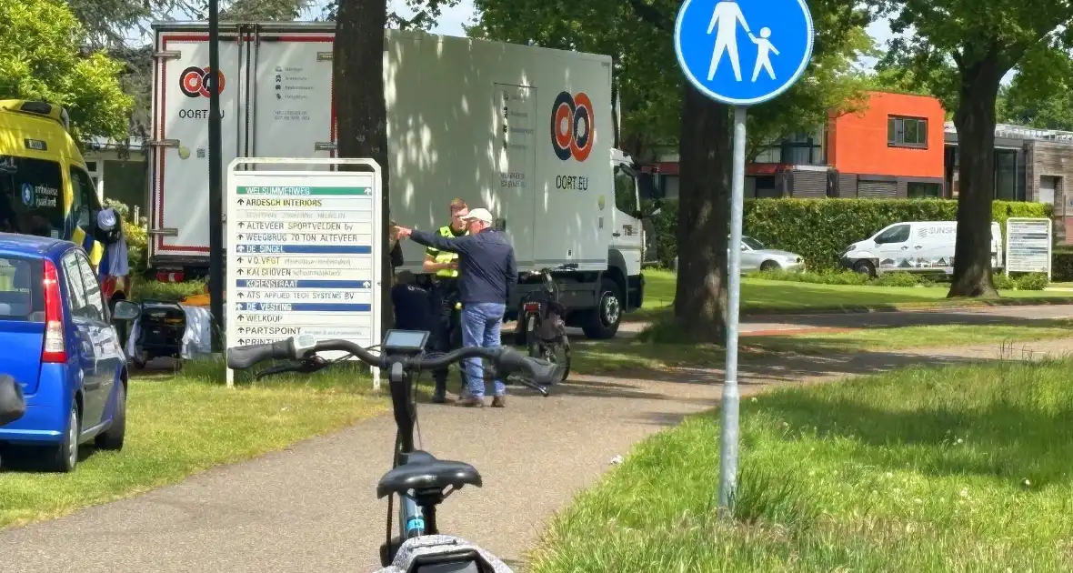 Vrouw gewond na fietsongeval - Foto 1
