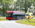 Ongeval tussen auto en lijnbus