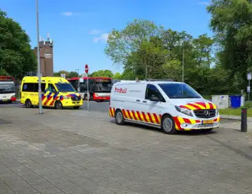 Treinverkeer gestremd vanwege medische noodsituatie in trein