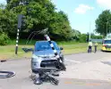 Verkeerslicht buiten werking na aanrijding
