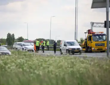 Ongeval op snelweg zorgt voor vertraging