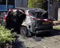 Onderzoek naar vermoedelijke brandstichting bij autobrand