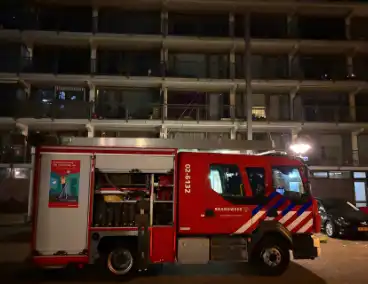 Flatbewoners zonder spanning door lekkage