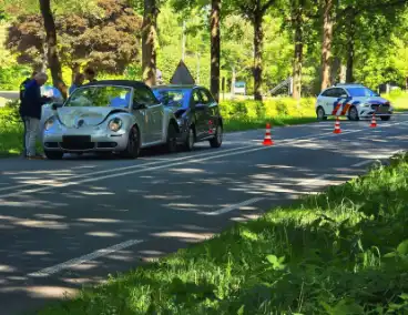 Kopstaart botsing op omleidingsroute