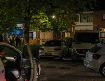 Politie onderzoekt brand na explosie