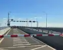 Storing Haringvlietbrug, zorgt voor flinke file