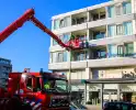 Duif gered van balkon