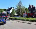 Forse rookontwikkeling zichtbaar bij gebouwbrand