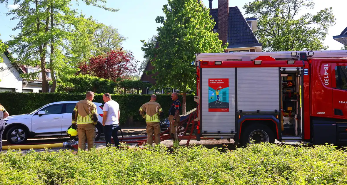 Forse rookontwikkeling zichtbaar bij gebouwbrand - Foto 3