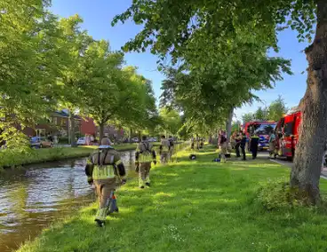 Duikteam ingezet voor step aan de waterkant
