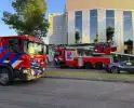 Brandweer ingezet voor brand in autogarage