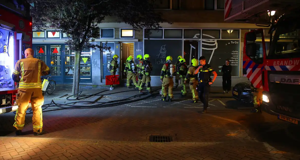 Brand in coffee bar leidt tot rookoverlast - Foto 1