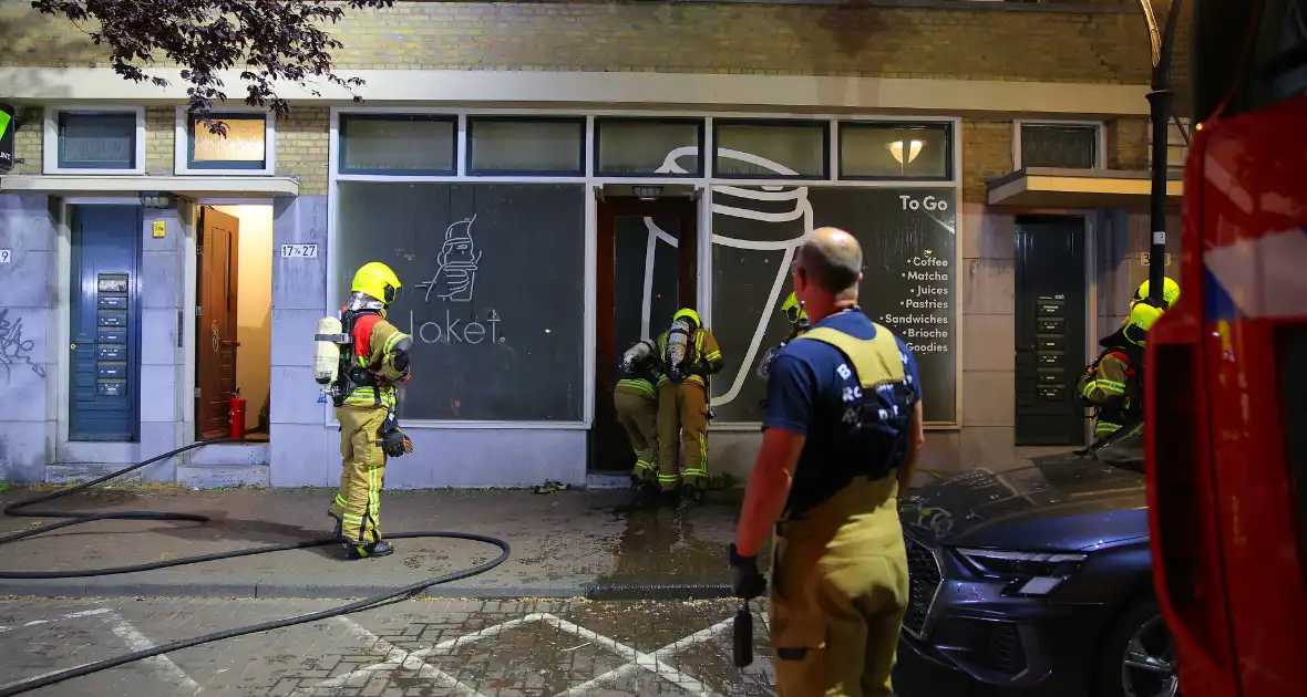 Brand in coffee bar leidt tot rookoverlast - Foto 10