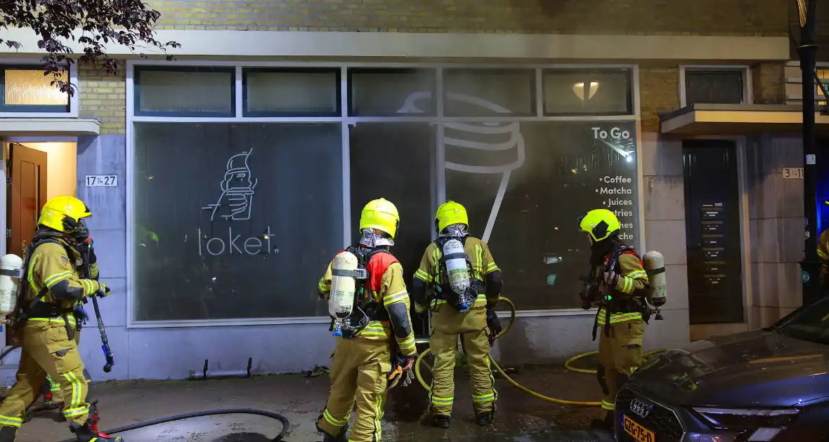 Brand in coffee bar leidt tot rookoverlast - Foto 12