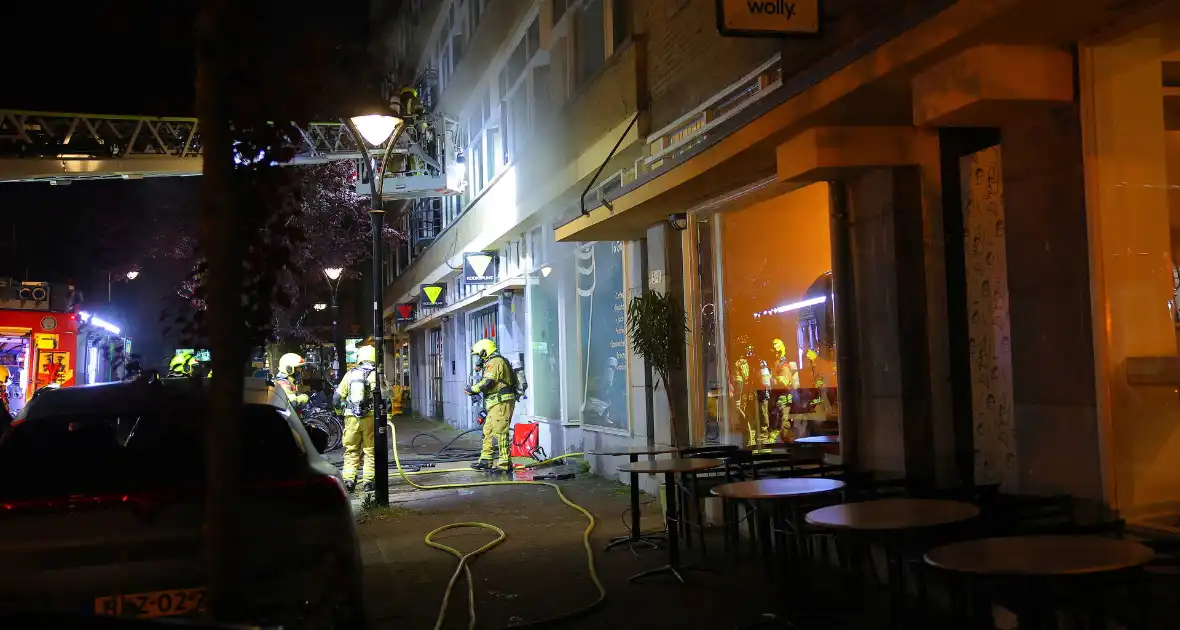 Brand in coffee bar leidt tot rookoverlast - Foto 14
