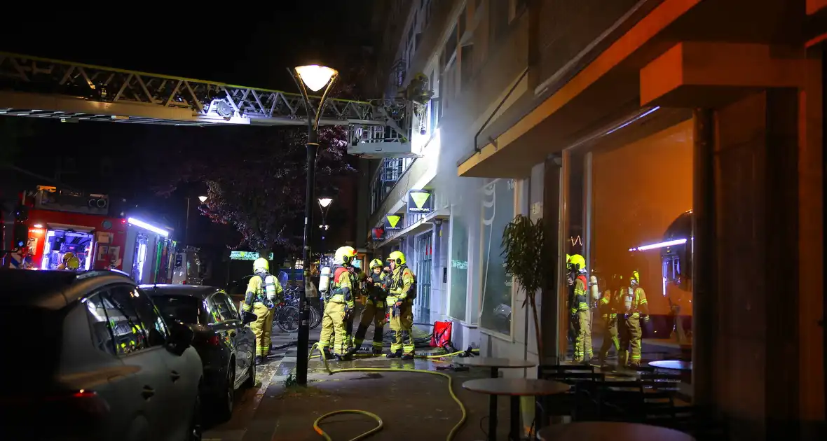 Brand in coffee bar leidt tot rookoverlast - Foto 15