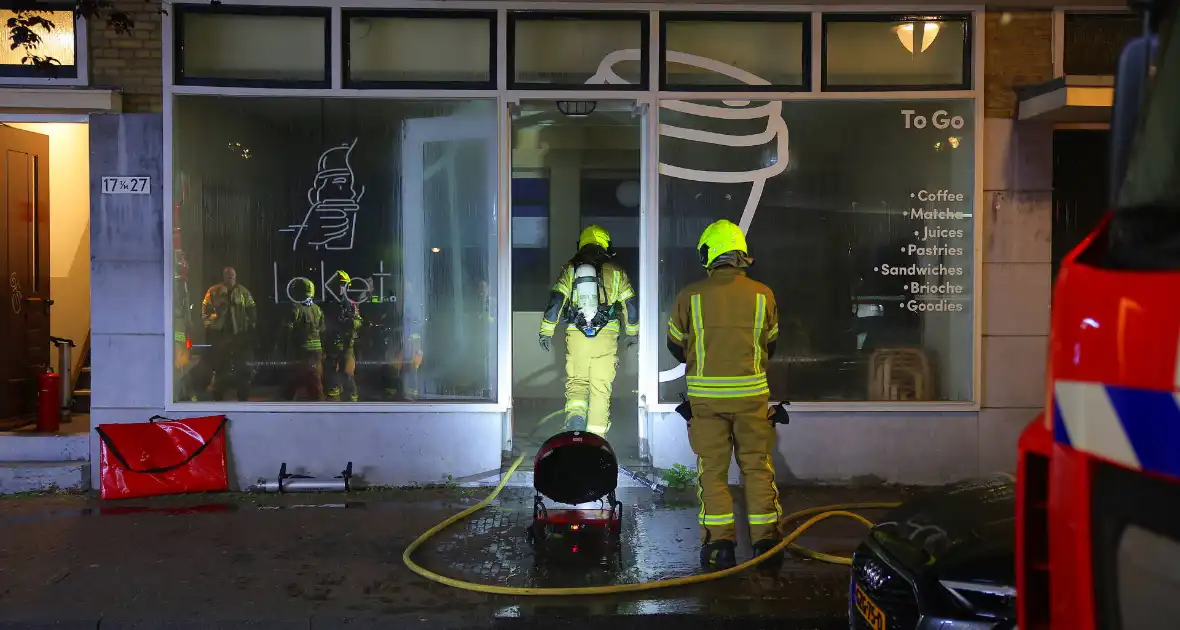 Brand in coffee bar leidt tot rookoverlast - Foto 18