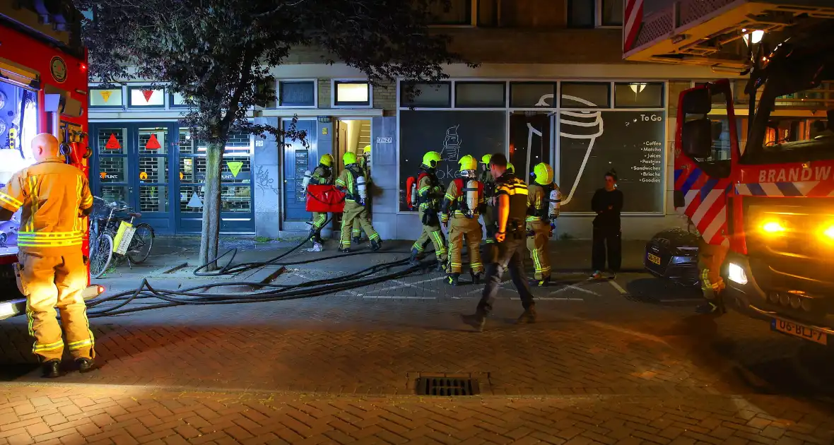 Brand in coffee bar leidt tot rookoverlast - Foto 3