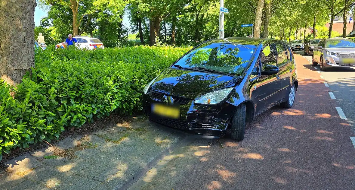 Aanrijding tussen voertuigen resulteert in medische controle