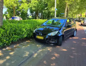 Aanrijding tussen voertuigen resulteert in medische controle