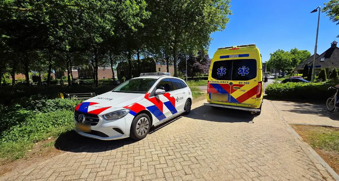 Aanrijding tussen voertuigen resulteert in medische controle - Foto 1