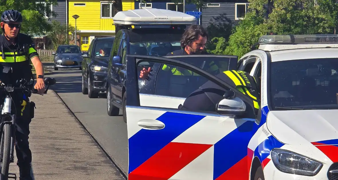Inbreker op heterdaad aangehouden