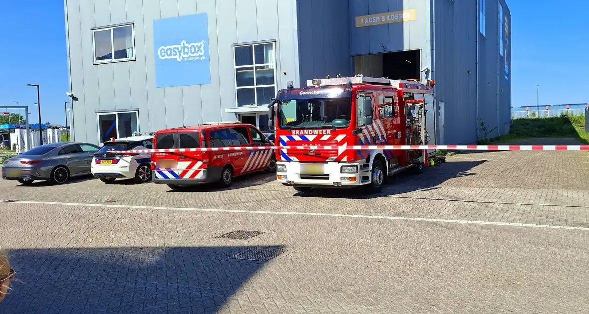 Afzetting rondom pand na melding van gevaarlijke stoffen
