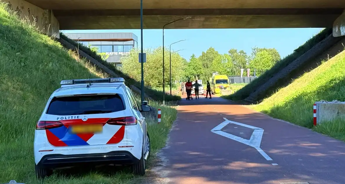 Ongeval op fietspad leidt tot gewonden