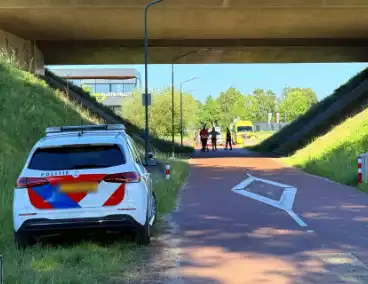 Ongeval op fietspad leidt tot gewonden