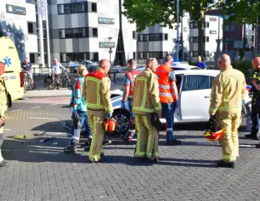 Forse schade bij aanrijding op kruising