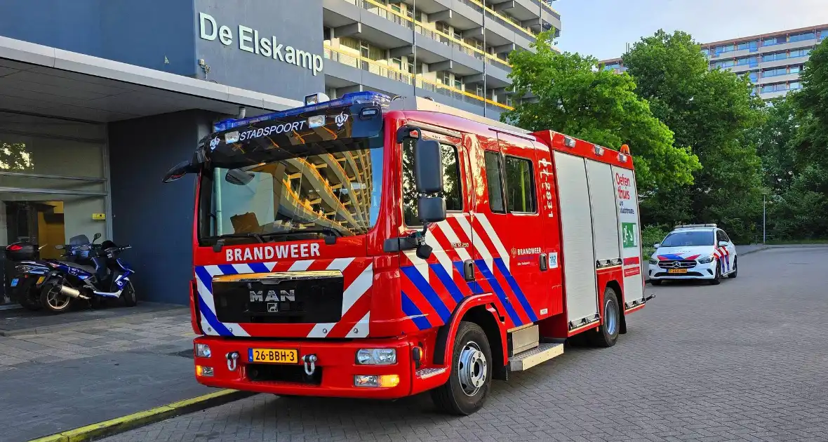 Waterlekkage veroorzaakt schade aan meerdere appartementen