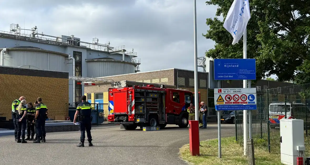Ongeval met gevaarlijke stoffen Hoogheemraadschap van Rijnland