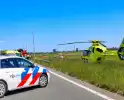 Brandweer redt inzittenden uit voertuig