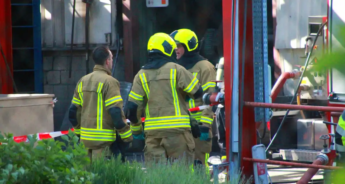 Grote brand in pand afvalverwerker - Foto 2