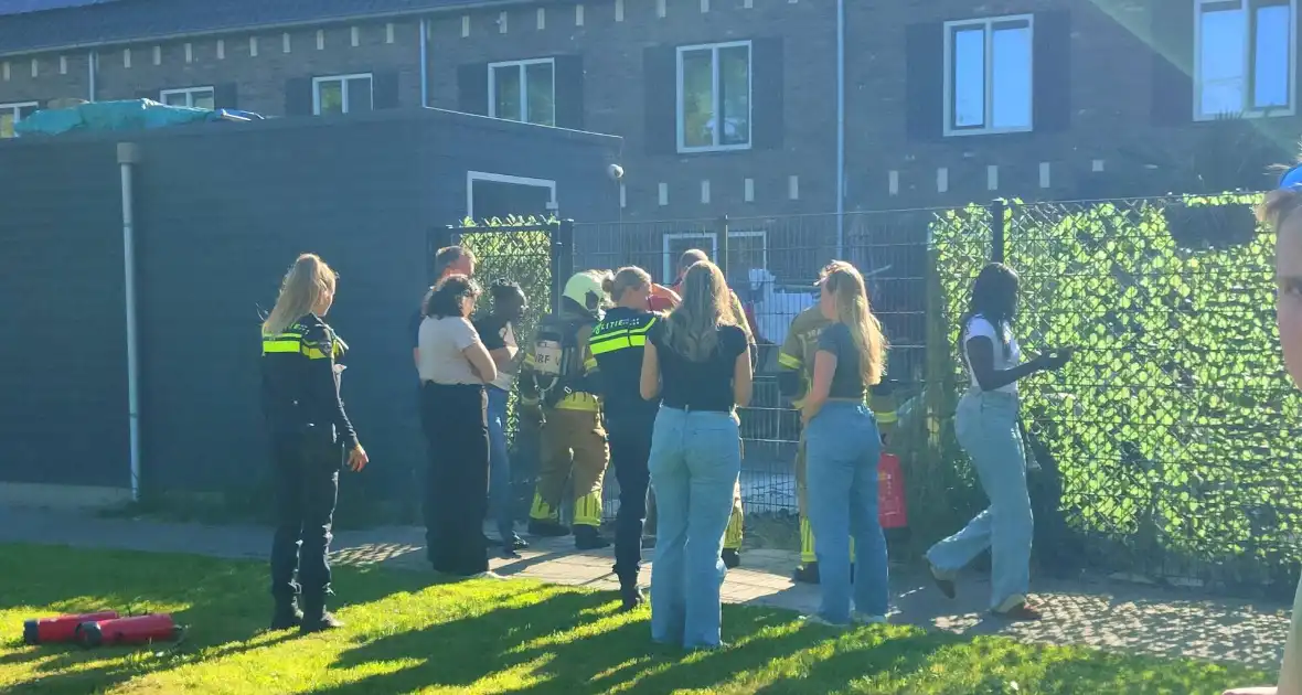 Bewoner blust brandende kliko - Foto 1