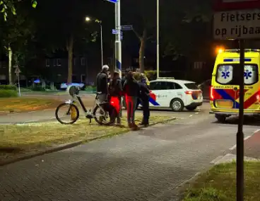 Gewonde nadat auto op fietser botst
