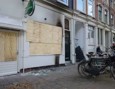 Buurtbewoner gewond bij brandincident