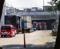 Ontruiming bij brand in industriepand