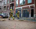 Flinke brand op dakterras, brand in de kiem gesmoord